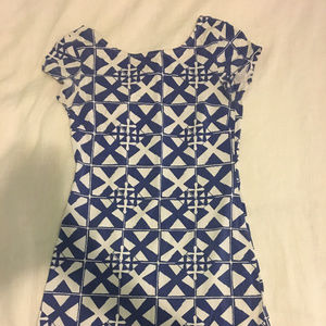 Mahi Gold Addie-style Cross Sails Dress